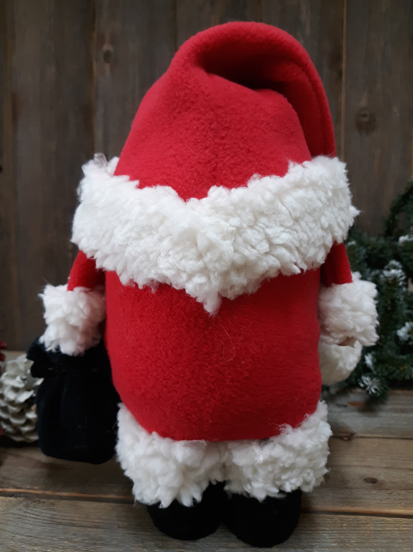 Rustic Santa Gnome in Red or Burgundy